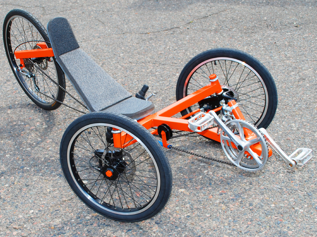 Warrior Racing Trike - adjustable bottom bracket